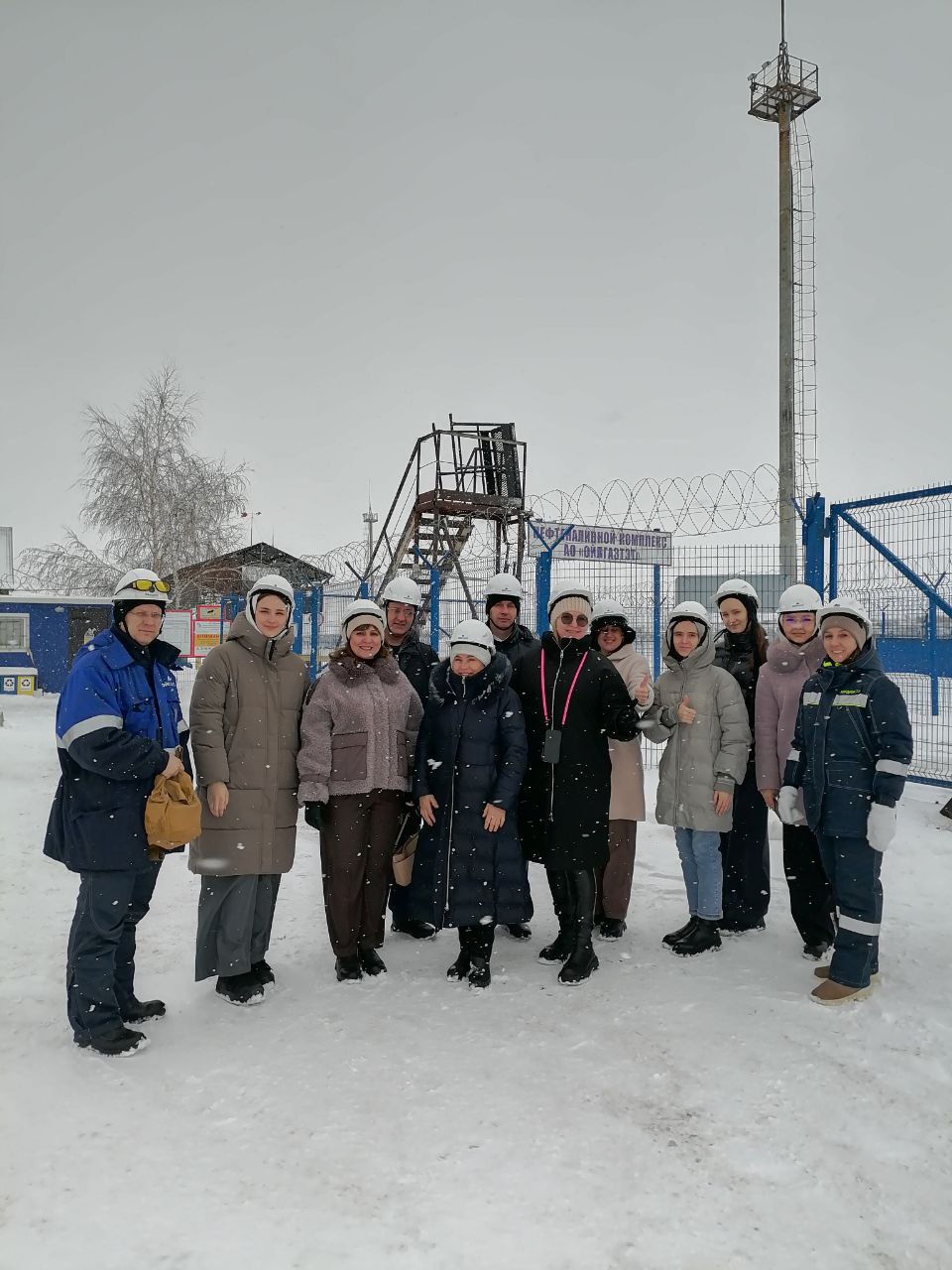 Эксперты федеральной программы «Открытая промышленность» посетили Нефтеналивной комплекс «Ойлгазтэт»